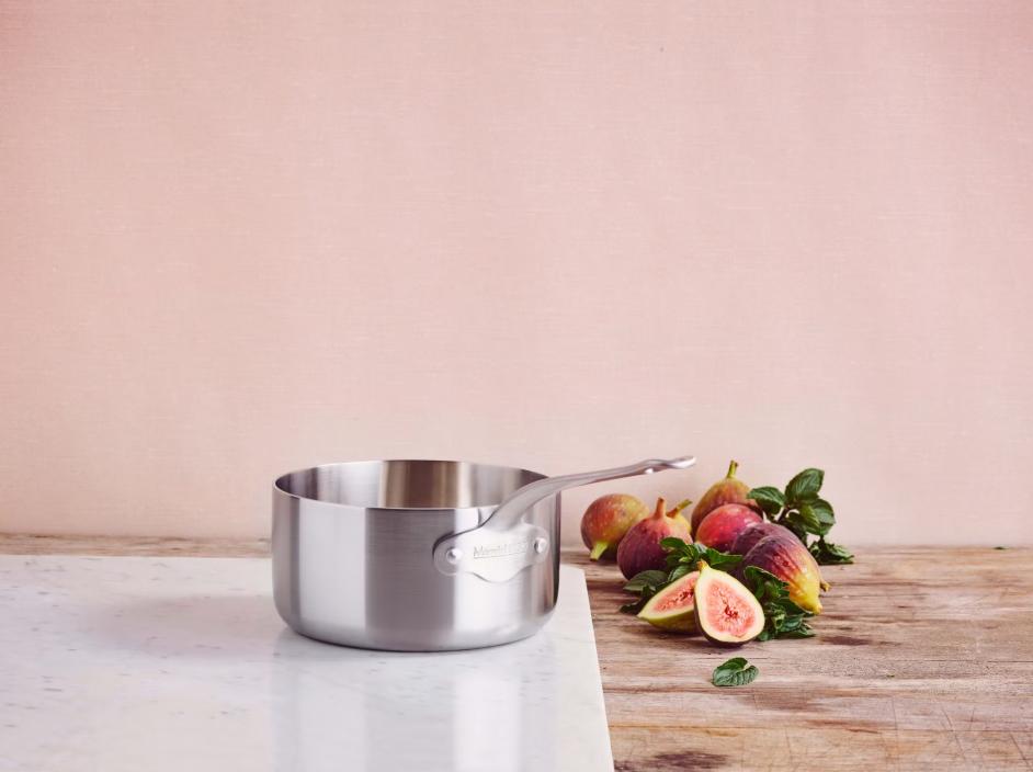 Mauviel 1830 Sauciere Ø 16 cm Edelstahl 1,49 L - Silber