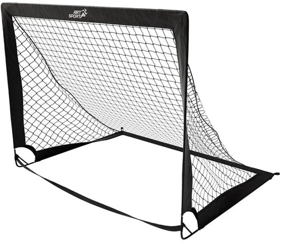 Pop-up-Fußballtor Goal Master - 2er-Set - Schwarz