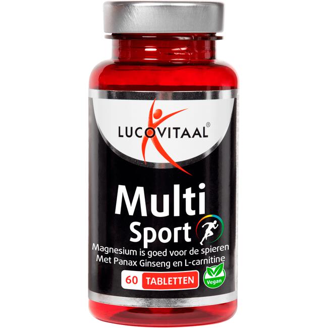 Lucovitaal Multi Sport - 60 Tabletten, Tablettenform, Lagerung 5-25°C