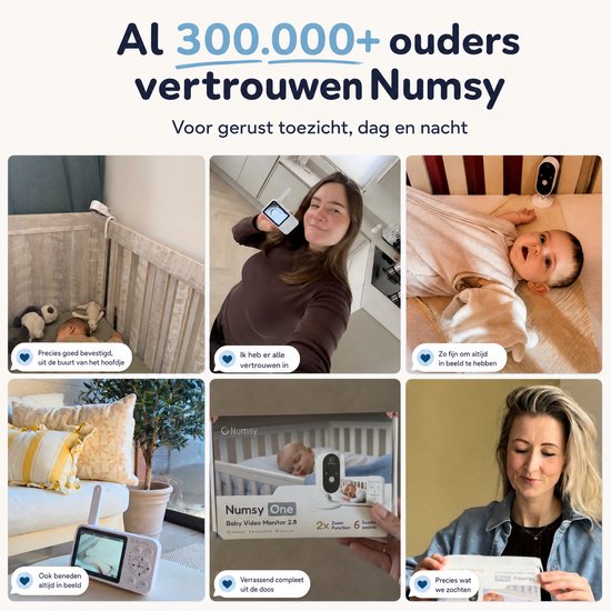 Numsy One Babyphone – Zusätzliche Kamera · Erweiterung