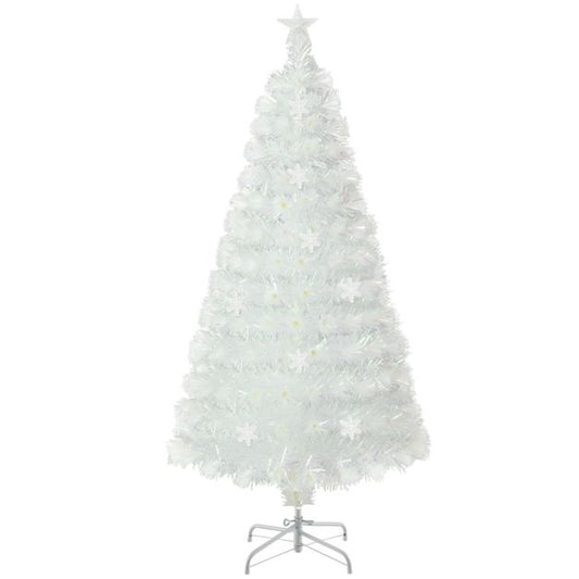Coast Weihnachtsbaum - LED - Fiberglas - Inkl. L-zertifiziertem Adapter - 180x79cm - Weiß