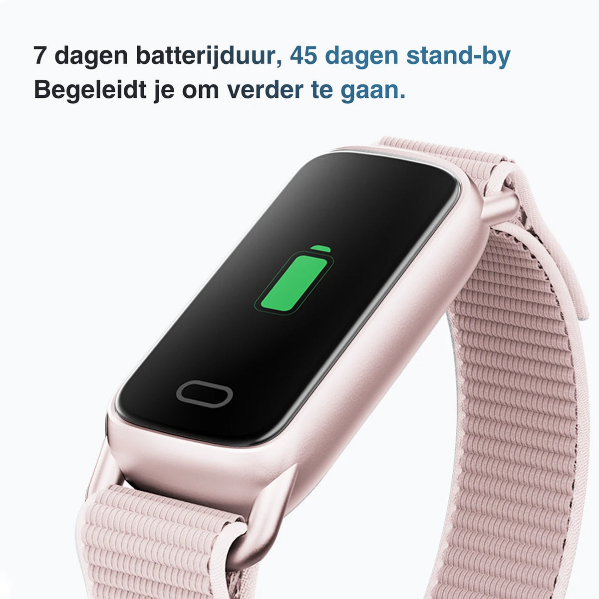 FITTEK GTL1 Smartwatch – Magnetisches Laden – Rosa