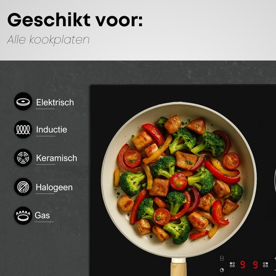 Savoré Kitchen Bratpfannen Ø20, 24 & 28 cm - Induktion - PFAS-frei - Bratpfanne aus Keramik - Bratpfannenset - Pfannen - Pfannen - Pfanne