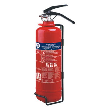 Smartwares Feuerlöscher - Pulver - 2Kg - inkl. Aufhängevorrichtung