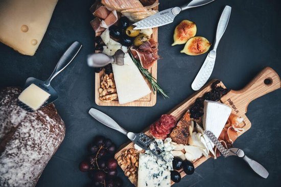 Boska Käsemesser Semi-soft Mini Monaco+ No.3 - Käsemesser Weichkäse - Briemesser - Edelstahl - Spülmaschinenfestes Käsemesser - Küchenutensilien - Küchenzubehör - 10 Jahre Garantie