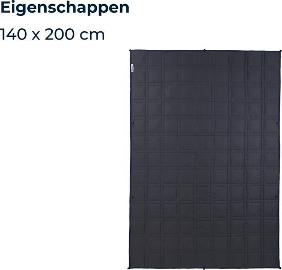 Kalm Beschwerungsdecke 10 KG - Beschwerungsdecke - Anti Stress