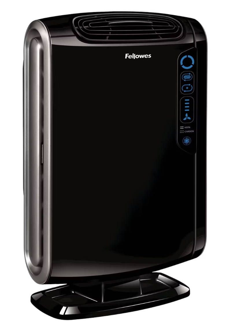 Fellowes AeraMax 190 Luftreiniger – Schwarz – Für 18–30 m² – 64 x 40 x 20,7 cm