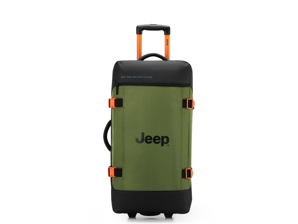 Jeep Duffle Bag – Trolley-Reisetasche – Größe M 73 cm – Schwarz