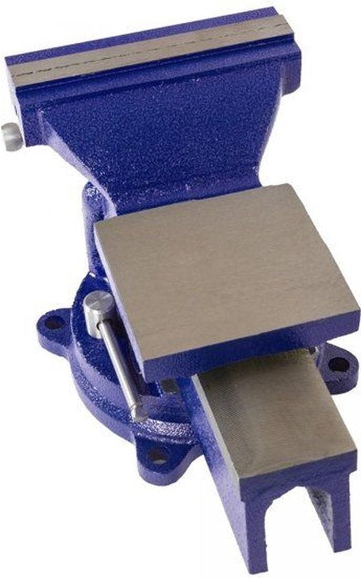 tectake - Schraubstock für Werkbank 165 mm drehbar - Art. Nr. 401125