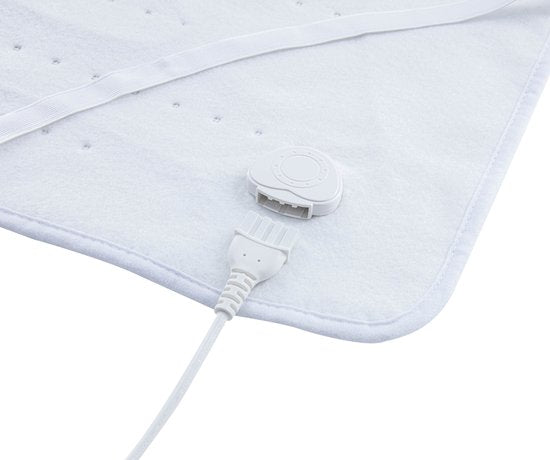 Tomado TEB1502W - Elektrische Unterbetten - 2 Personen - 160 x 140 cm - 2 Schalter - Weiß