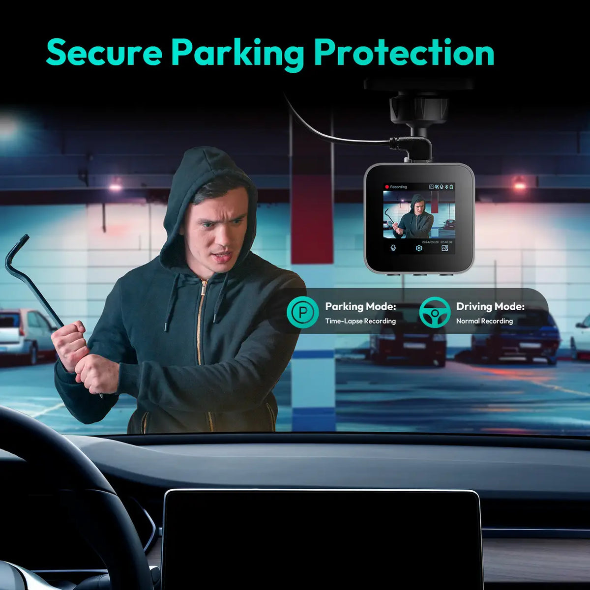Botslab Dashcam-Festverdrahtungssatz – USB-C – G980H-Serie