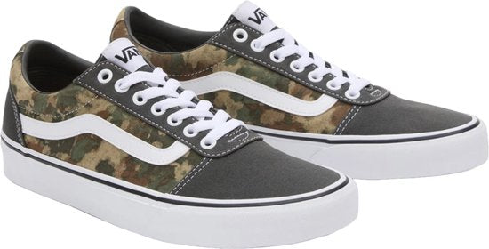 Vans Ward - CAMO SCHWARZ/WEISS - Größe 41