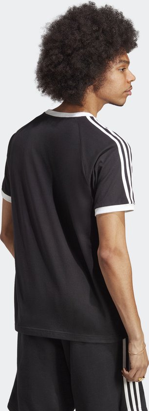 adidas Originals Adicolor Classics 3-Stripes T-Shirt – Herren – Schwarz – M