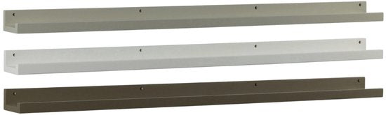 WOOOD Studio Bilderrahmen Regal - MDF - Mist - 6x120x10