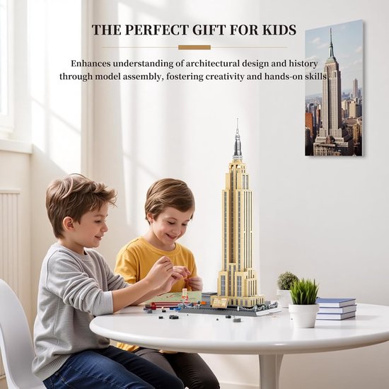 Wange Spielzeug-Bausätze – Empire State Building – 5212