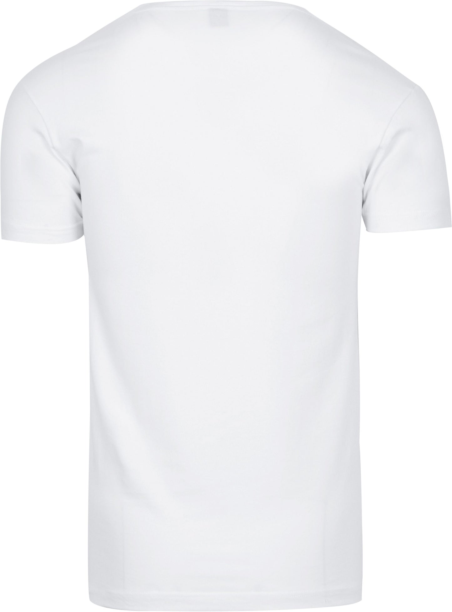 Alan Red Oklahoma T-shirt Stretch - V-Ausschnitt - Weiß - Größe XXL - 93% Baumwolle -.