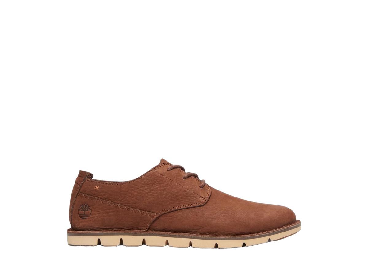 Timberland Tidelands Schnürschuhe – Nubukleder – Größe 43 – Dunkelbraun