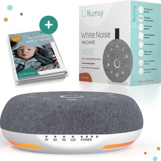 Numsy - Move White Noise Machine Baby - Weißes Rauschen Maschine