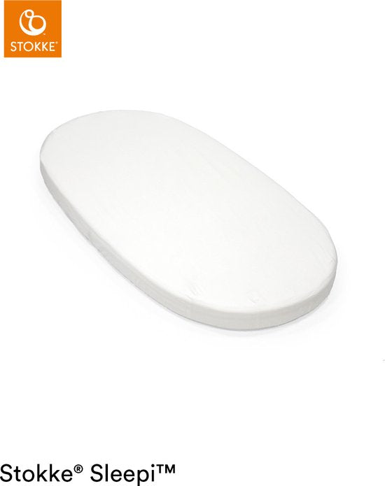 Stokke® Sleepi™ Kinderbett-Spannbetttuch V3 – Weiß