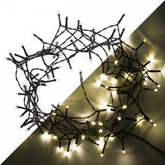 Batteriebetriebene Weihnachtsbeleuchtung | 7 Meter (96 LEDs, Timer, Lichtprogramme, Innen/Außen)
