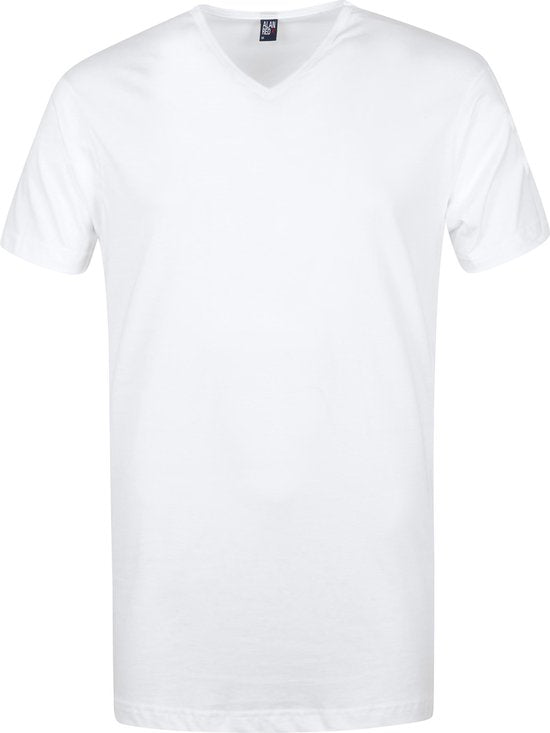 Alan Red – Vermont T-Shirt mit V-Ausschnitt, weiß, 3er-Pack – Herren – Größe XL – Regular-Fit