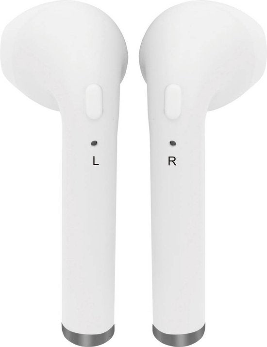 Denver Wireless Earbuds mit Ladeetui - Ohrhörer Wireless - Bluetooth - TWE36 - Weiß
