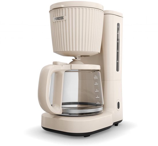 Princess Coffee Maker Wave Kaffeemaschine – 1000 W – 1,5 l Glaskanne – Warmhaltefunktion – Tropfstopp – 246048