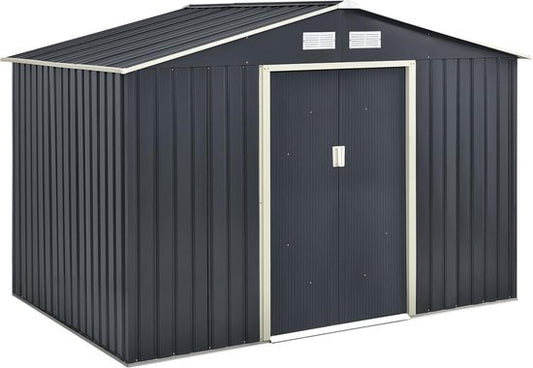Metall-Gartenhaus XL - 277 × 191 × 192 cm