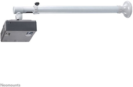 Neomounts BEAMER-W100SILVER Projektor-Wandhalterung – universell – Tiefenverstellung 73–123 cm – silber