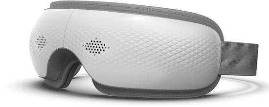 SKG – Kabelloses Augenmassagegerät – 5 Modi: Kompression + Wärme & Bluetooth – ES300 – Weiß
