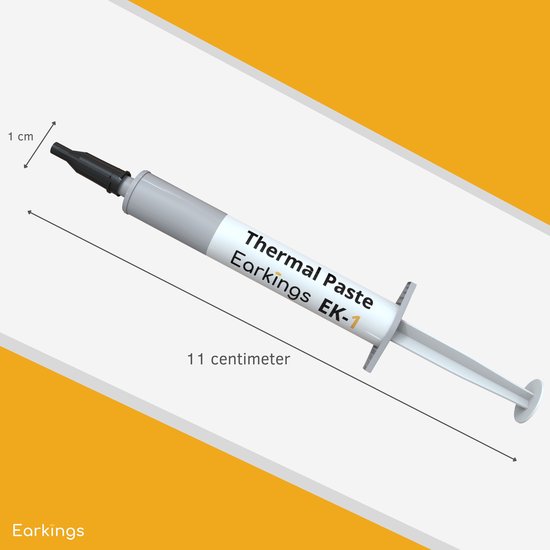 Wärmeleitpaste – CPU-Kühler 3 Gramm – EarKings Wärmeleitpaste für CPU