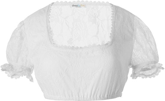 Dressforfun Dirndlbluse Franzi – Damen – Größe L