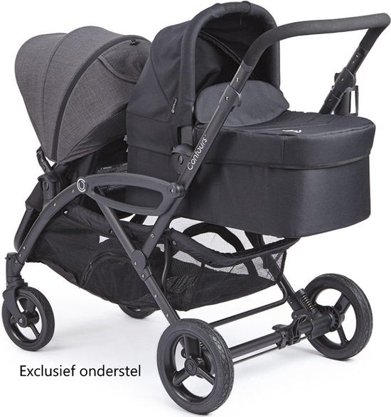 Contours Bassinet Schwarz Reisebettchen für Contours Duowagen ZY016-BLK1