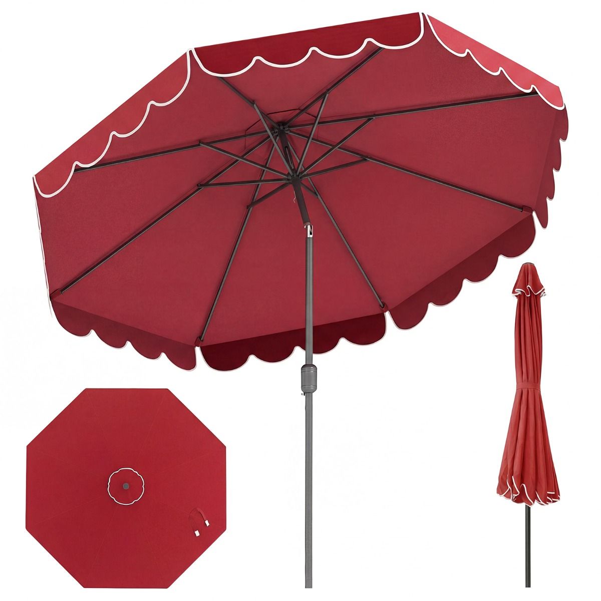 Coast Sonnenschutz – um 35° neigbar – Kurbelbedienung – 300 cm – beige