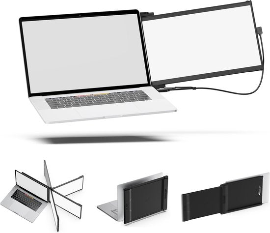 Mobile Pixels Duex Max DS – Tragbarer Monitor – 14,1-Zoll-Monitor – FHD – 60 Hz – Tragbarer Bildschirm – Tragbarer Monitor – Zusätzlicher Laptop-Bildschirm
