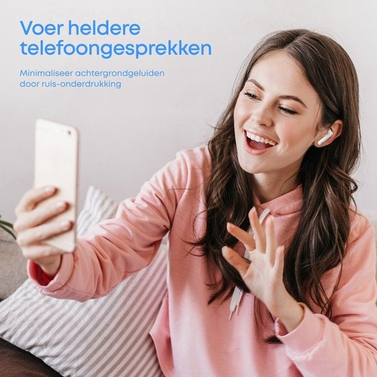 SoundFront Go Wireless Earbuds - Bluetooth-Kopfhörer - Ohrhörer - Weiß