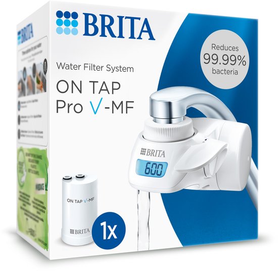 Brita Wasserfiltersystem „On Tap“ – zum Anbringen am Wasserhahn, 1 Stück