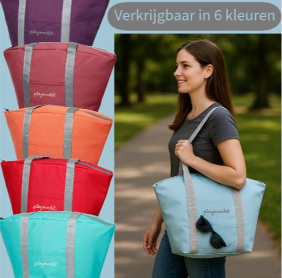 Playmarket Kühltasche – 22,3 Liter – Tiefviolett
