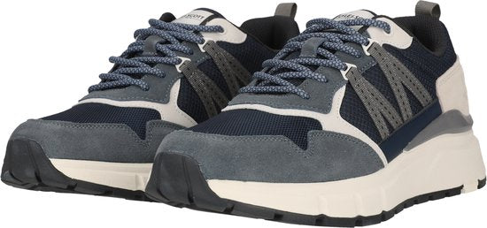 Lyle & Scott Lennox Sneaker, niedrig – Blau – Größe 44