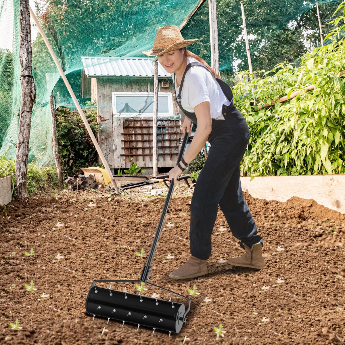 Coast Handrasenbelüfter – mit nachfüllbarer Trommel – ergonomischer Griff – schwarz