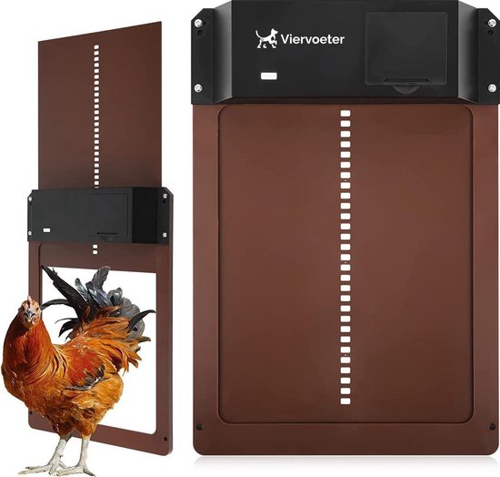 Vierbeiniger Hühnerschlupf - Chickenguard -Automatischer Hühnerschlupf