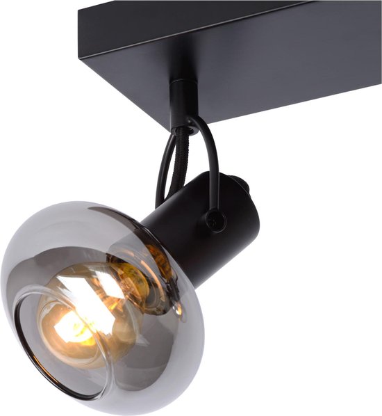 Lucide MADEE – Deckenstrahler (Deckenleuchte) – 3xE14 – Schwarz