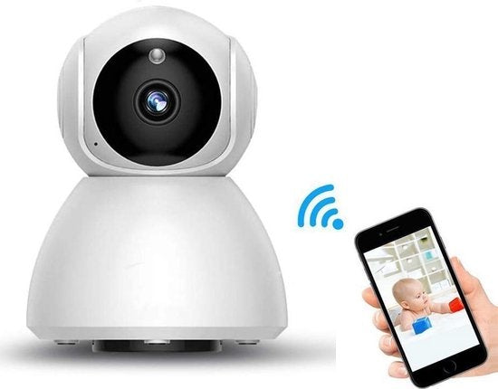 IP-Kamera - Mit Bewegungserkennung - Babyphone - Kabellos - Mit Wifi-Unterstützung + App