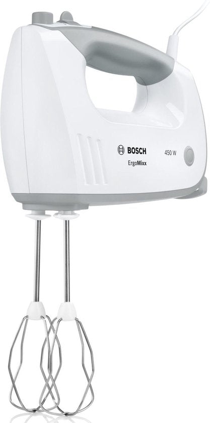 Bosch MFQ36460 ErgoMixx – Handrührgerät – inkl. Rührschüssel – 450 W – Weiß