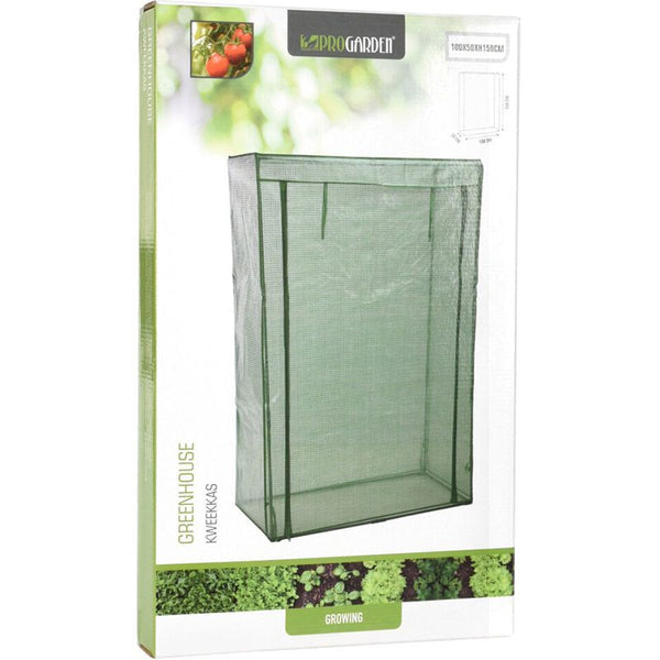 Pro Garden Tomatengewächshaus - Grün - 100 x 50 x 150 cm