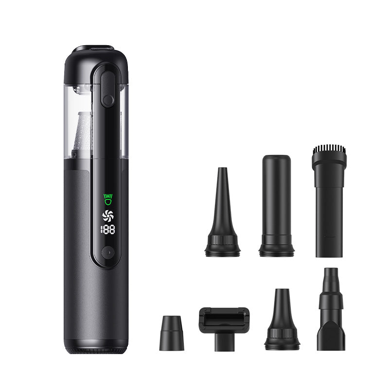 EasyWox Q808 kabelloser Autostaubsauger – 16.500 Pa – grau