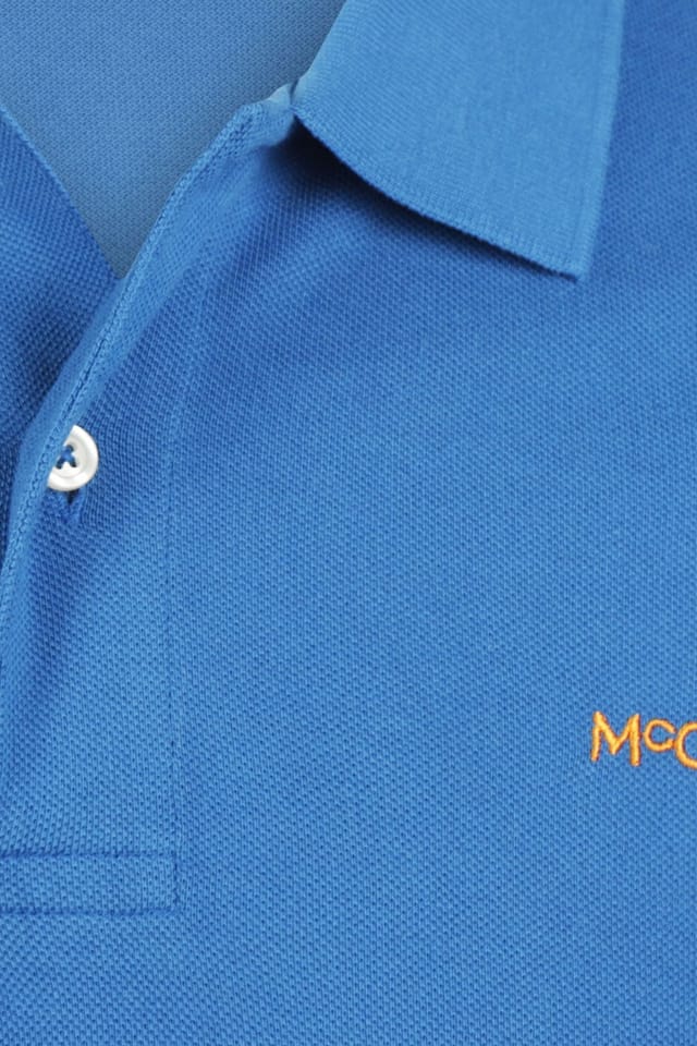 McGregor Klassisches Poloshirt – Kobalt – Größe S