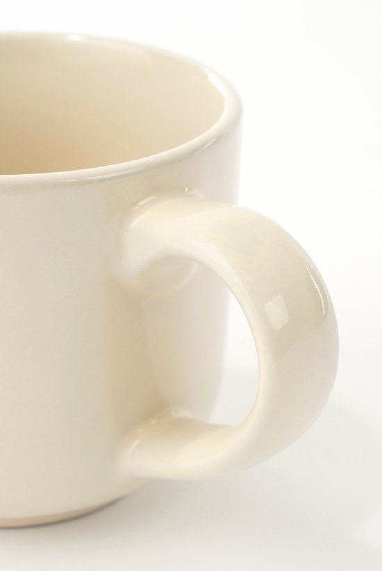Mica Decorations Ozzu Geschirrset für 4 Personen - Steingut - Off-white