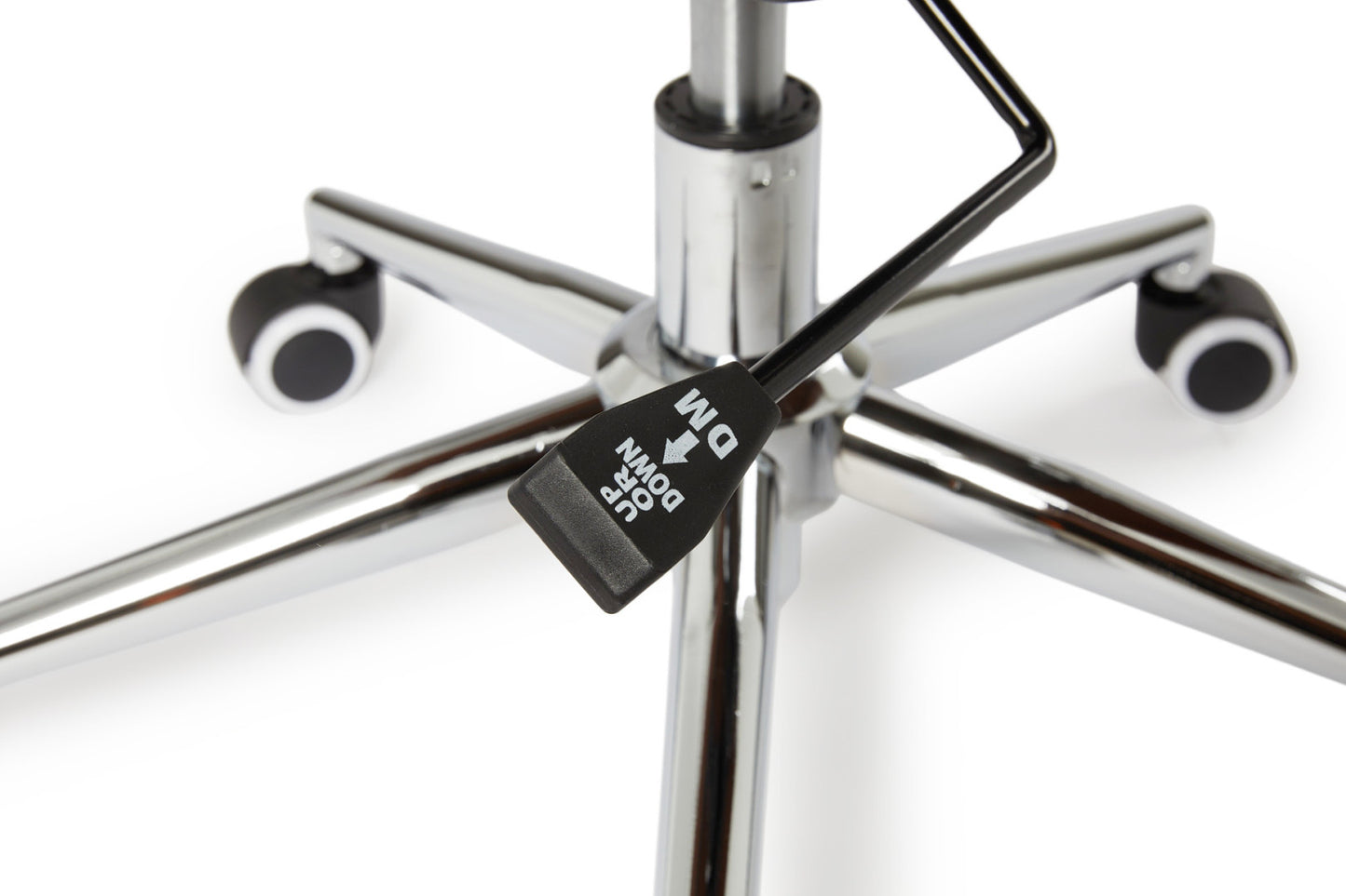 Lifa Living Bürostuhl Oxford - Büffelleder - Metallgestell - 150 kg belastbar - Dunkelbraun