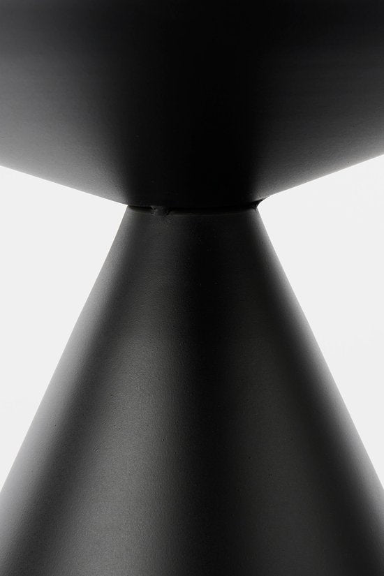 Mica Decorations - Royale Beistelltisch - H42 x Ø60 cm - Metall - Schwarz